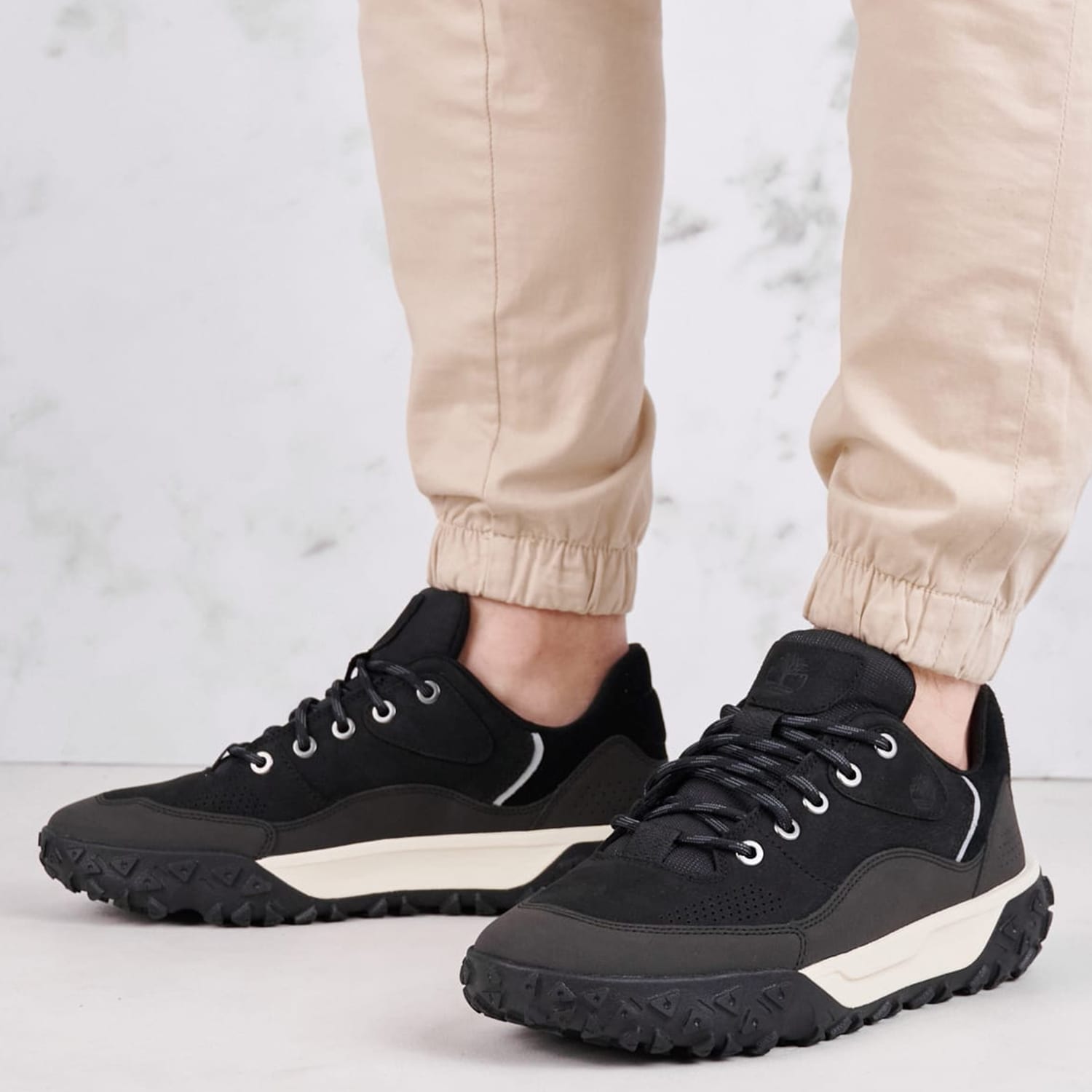 Ανδρικά Παπούτσια Casual A6A9V Μαύρο Δέρμα Νούμπουκ Timberland Ανδρικά Παπούτσια Casual A6A9V Μαύρο Δέρμα Νούμπουκ Timberland
