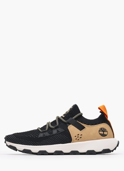 Ανδρικά Παπούτσια Casual A5WVZ Μαύρο Δέρμα Νούμπουκ Timberland