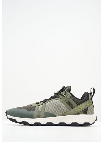 Ανδρικά Παπούτσια Casual A6B3H Λαδί Ύφασμα Timberland