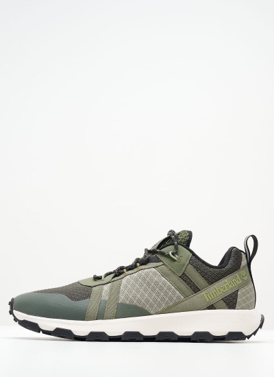 Ανδρικά Παπούτσια Casual A5WVZ Μαύρο Δέρμα Νούμπουκ Timberland