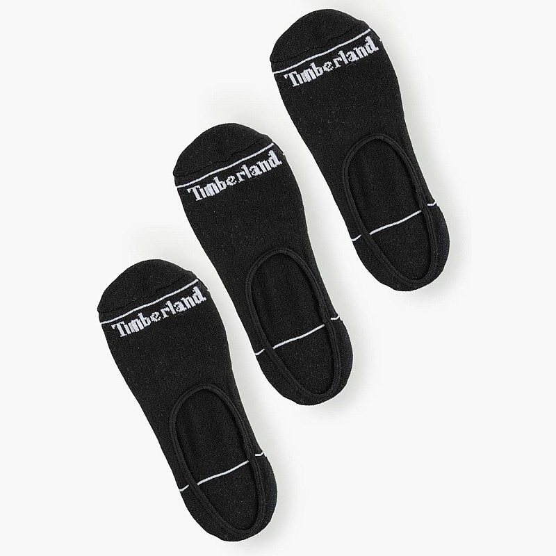 Ανδρικές Κάλτσες A6B9F.3pack Μαύρο Βαμβάκι Timberland
