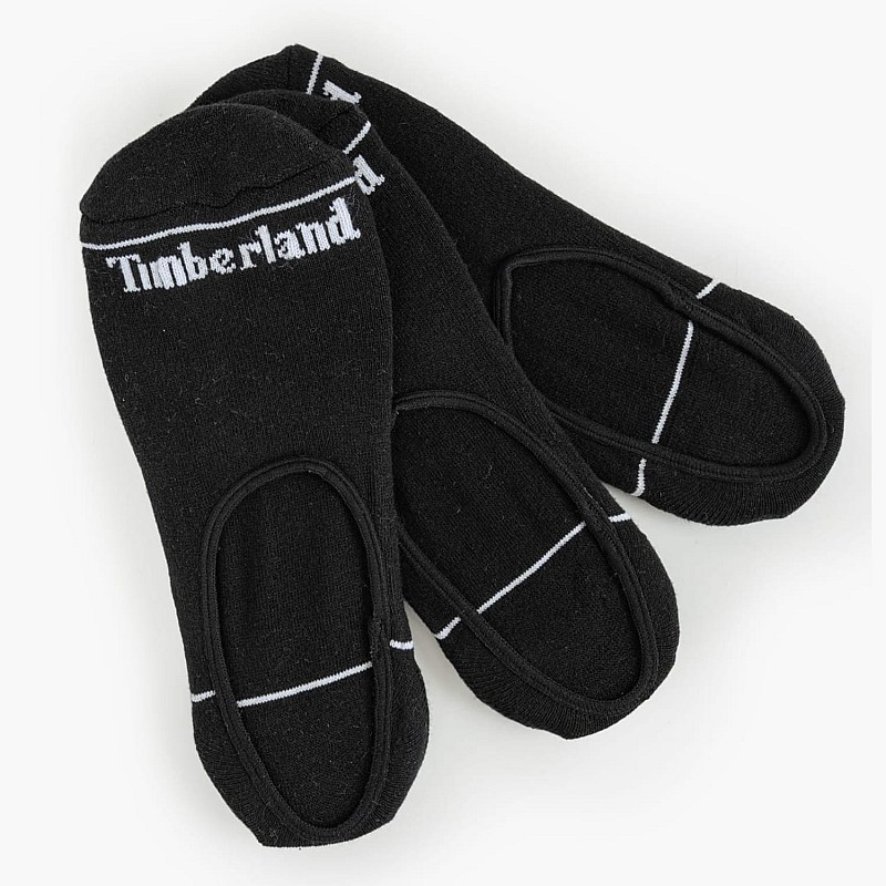 Ανδρικές Κάλτσες A6B9F.3pack Μαύρο Βαμβάκι Timberland