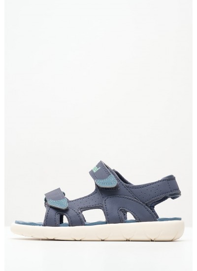 Παιδικά Παπούτσια Casual 574.B Μαύρο ECOleather New Balance