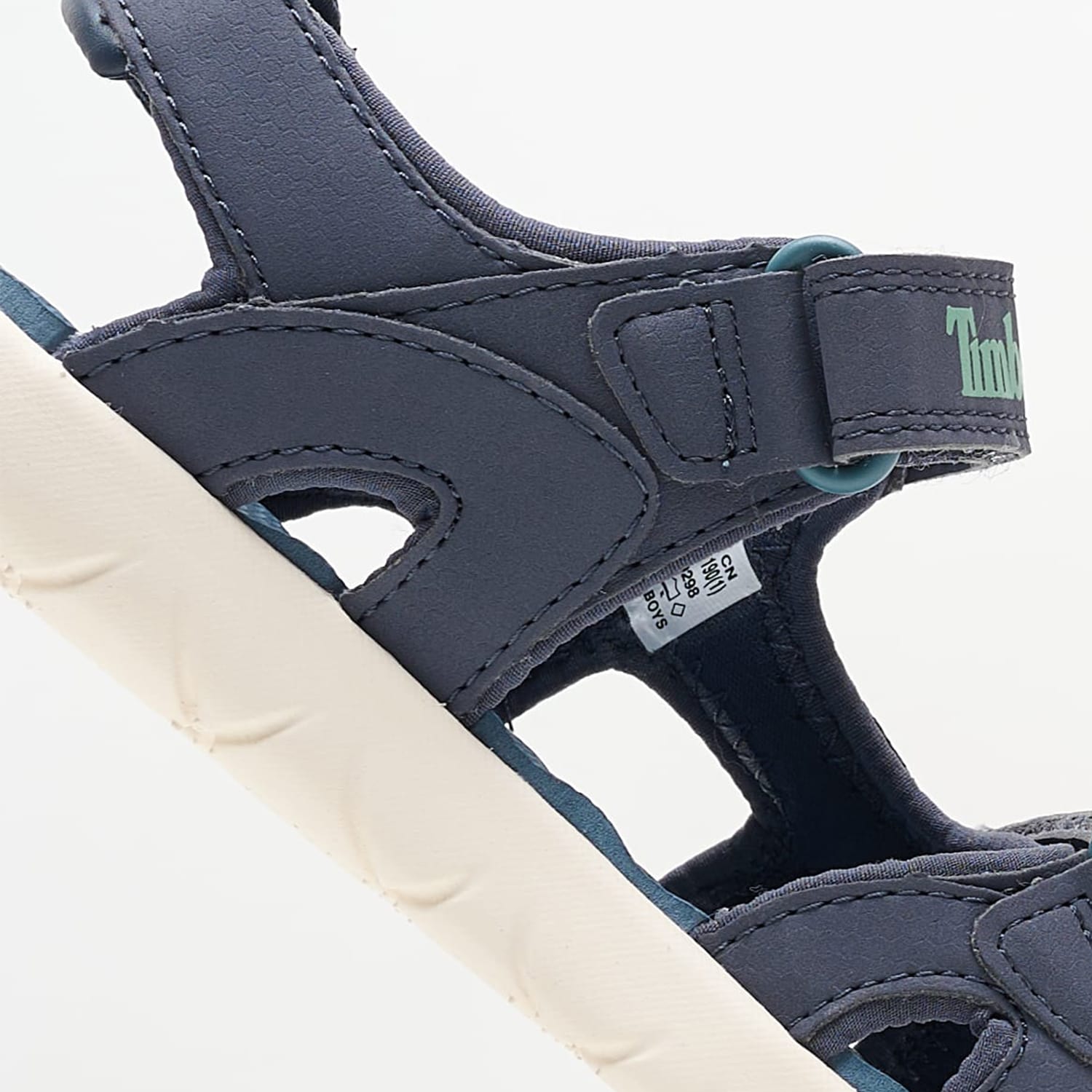 Kids Flip Flops & Sandals A6B9S Blue ECOleather Timberland Kids Flip Flops & Sandals A6B9S Blue ECOleather Timberland