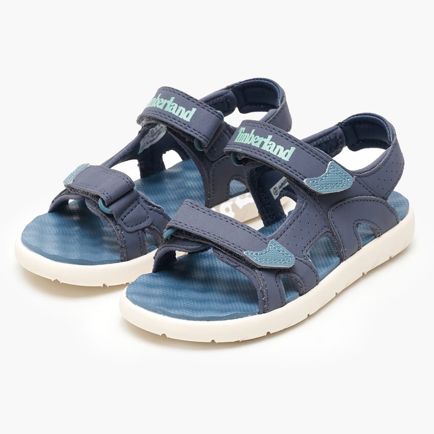 Kids Flip Flops & Sandals A6B9S Blue ECOleather Timberland Kids Flip Flops & Sandals A6B9S Blue ECOleather Timberland