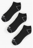 Ανδρικές Κάλτσες A6BA3.3pack Μαύρο Βαμβάκι Timberland