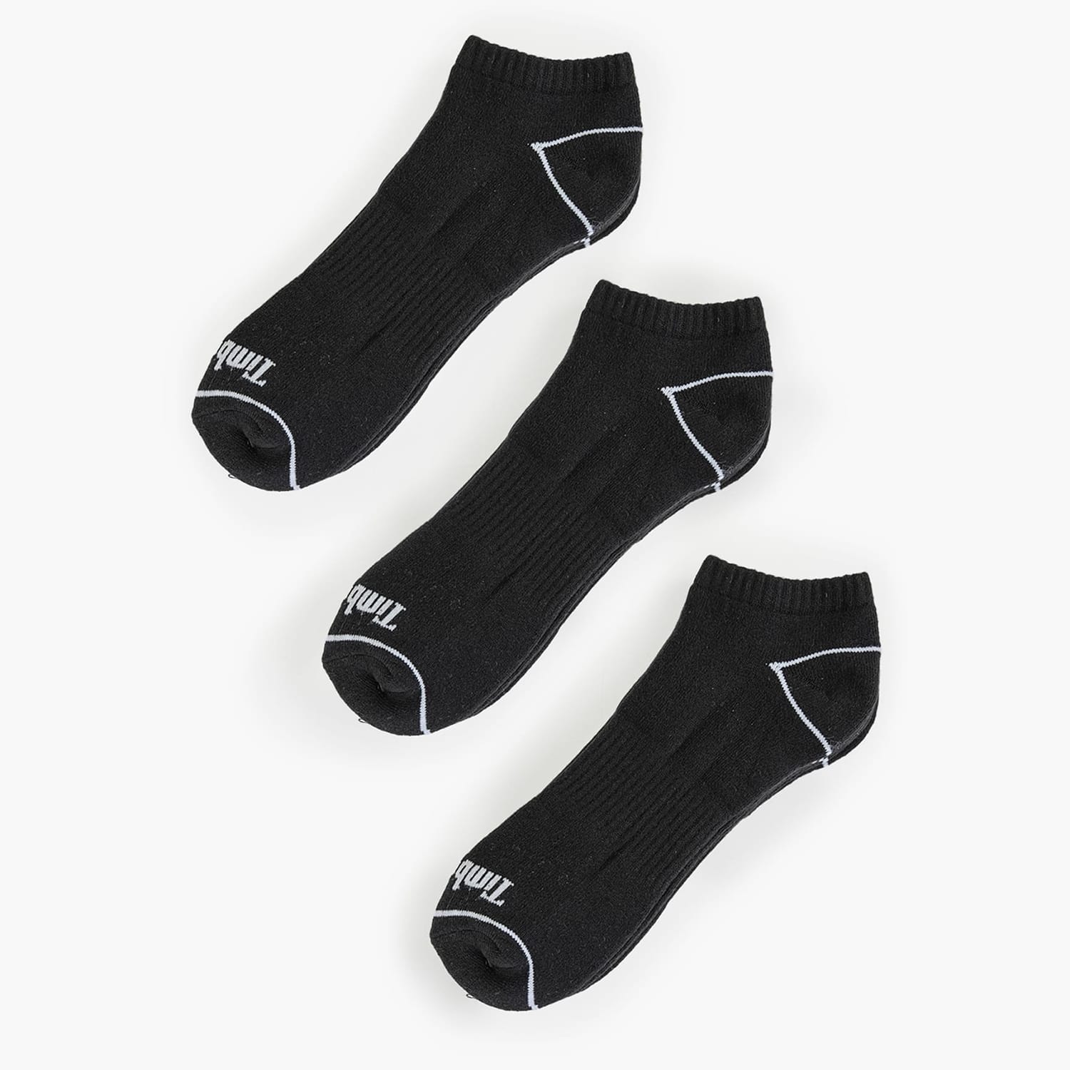 Ανδρικές Κάλτσες A6BA3.3pack Μαύρο Βαμβάκι Timberland