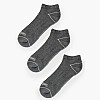 Men Socks A6BA3.3pack Grey Cotton Timberland Men Socks A6BA3.3pack Grey Cotton Timberland