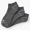 Men Socks A6BA3.3pack Grey Cotton Timberland Men Socks A6BA3.3pack Grey Cotton Timberland