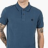Men T-Shirts A6BV8 Blue Cotton Timberland Men T-Shirts A6BV8 Blue Cotton Timberland