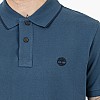 Men T-Shirts A6BV8 Blue Cotton Timberland Men T-Shirts A6BV8 Blue Cotton Timberland