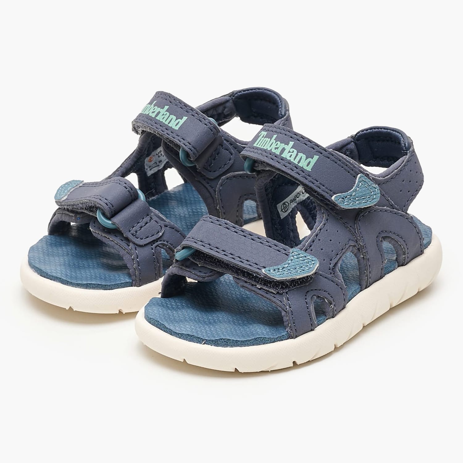 Kids Flip Flops & Sandals A6C4N Blue ECOleather Timberland Kids Flip Flops & Sandals A6C4N Blue ECOleather Timberland