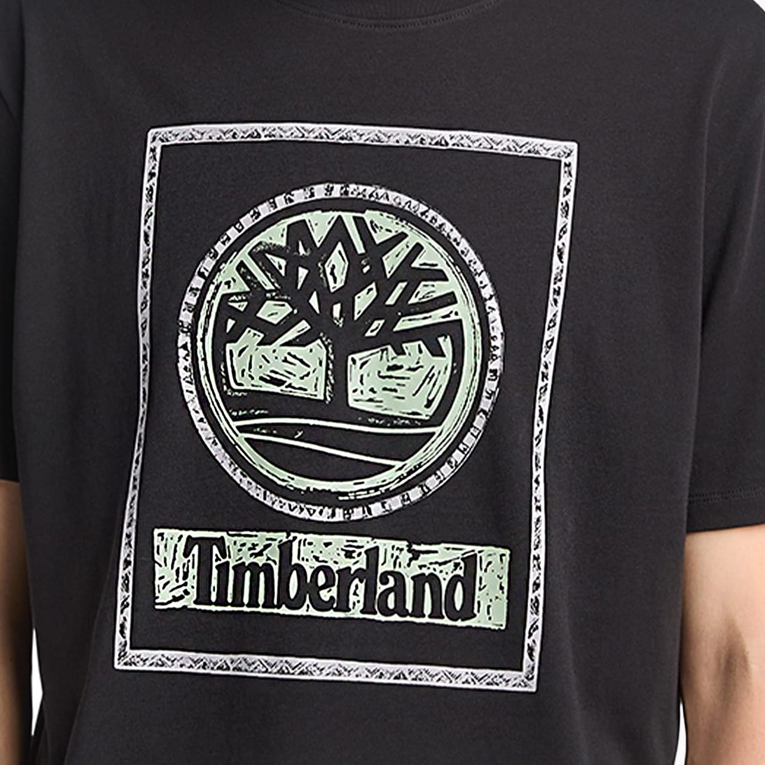 Ανδρικές Μπλούζες A6DHD Μαύρο Βαμβάκι Timberland Ανδρικές Μπλούζες A6DHD Μαύρο Βαμβάκι Timberland