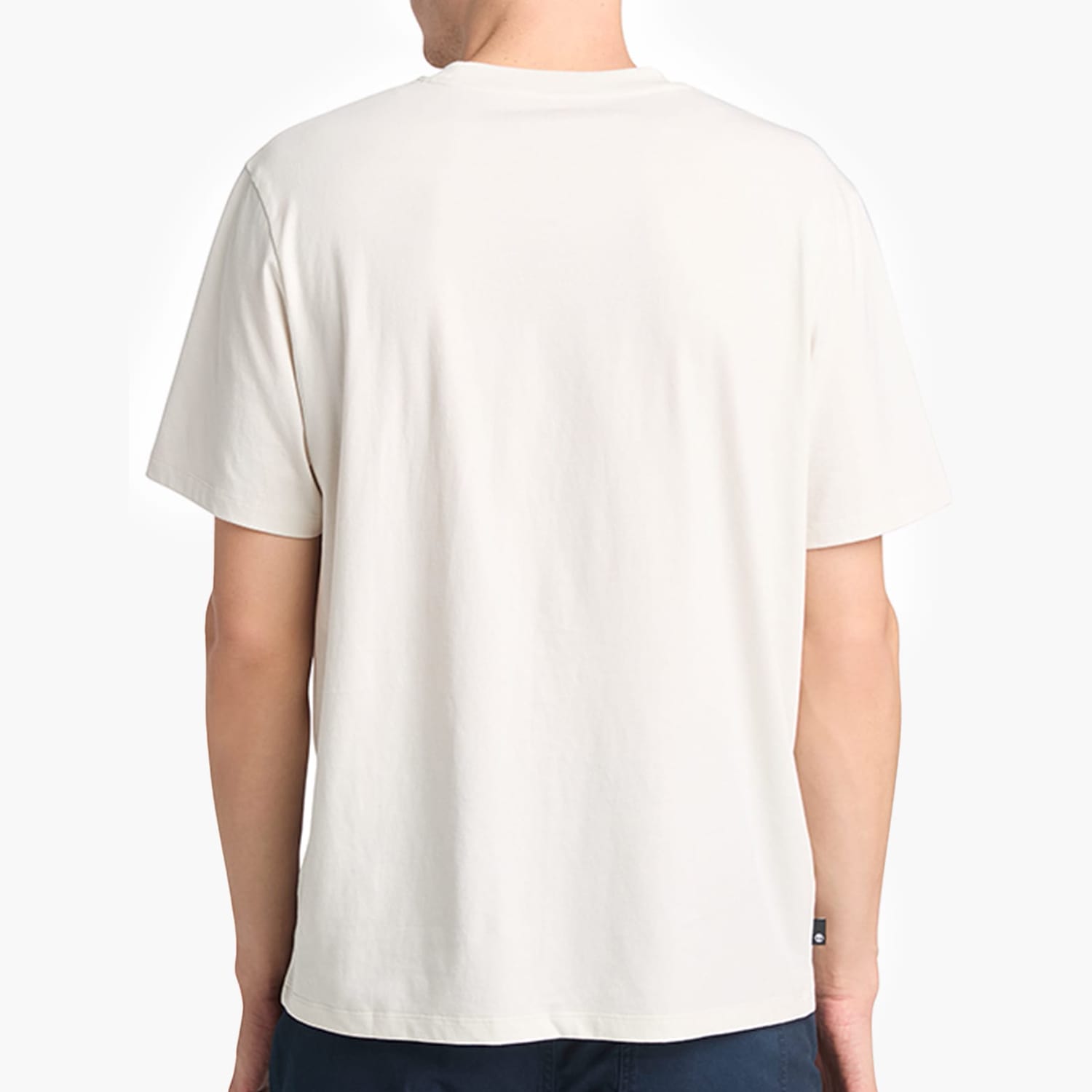 Men T-Shirts A6DHD White Cotton Timberland
