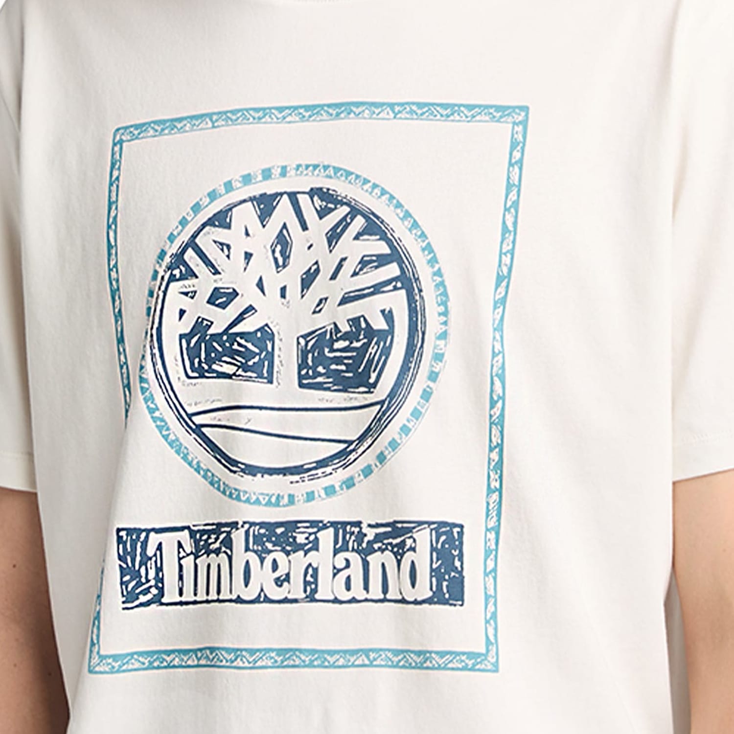 Men T-Shirts A6DHD White Cotton Timberland