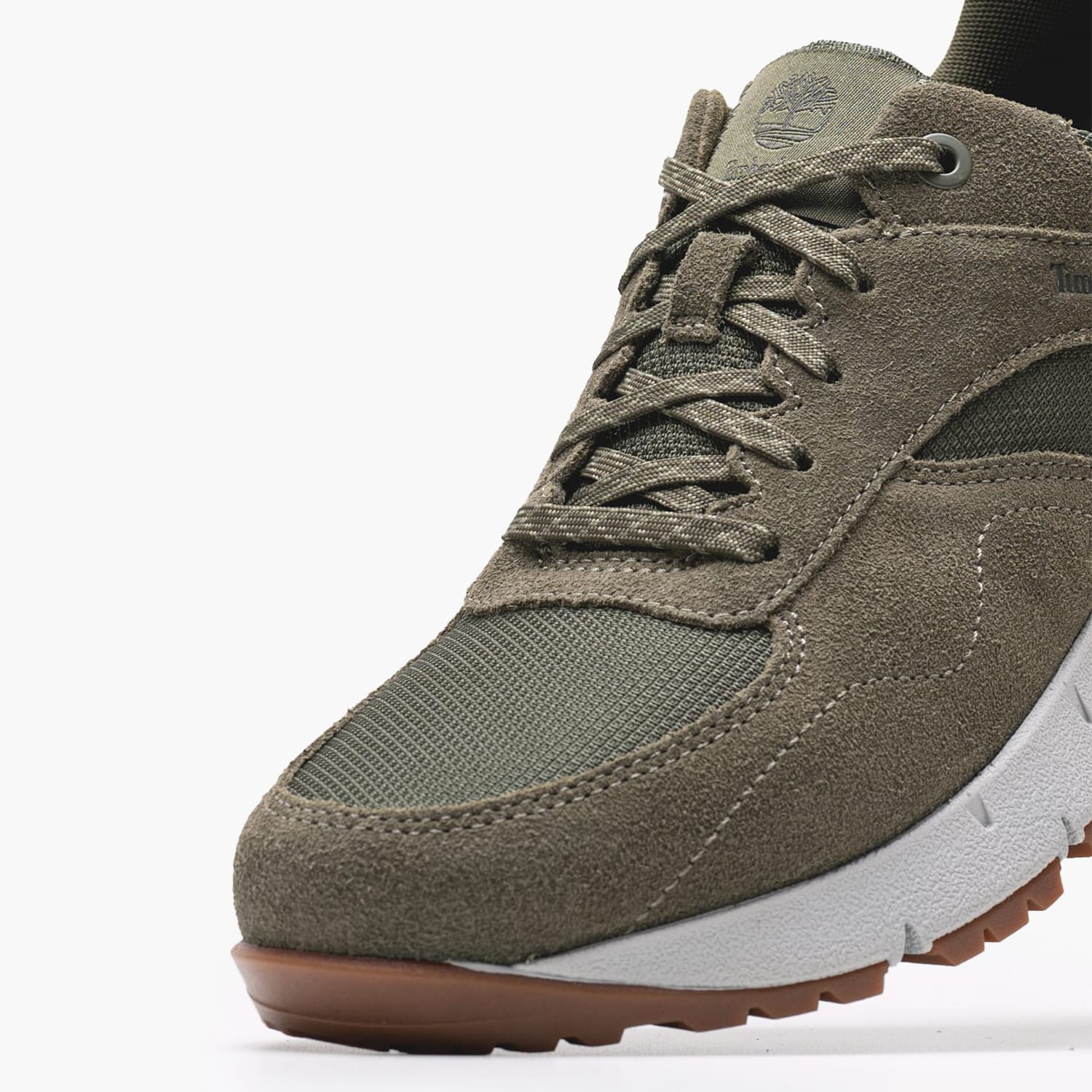 Ανδρικά Παπούτσια Casual A6DTE Πράσινο Δέρμα Nubuck-Ύφασμα Timberland