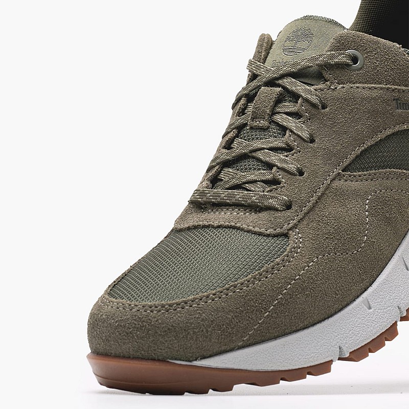 Ανδρικά Παπούτσια Casual A6DTE Πράσινο Δέρμα Nubuck-Ύφασμα Timberland