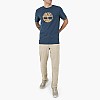 Men T-Shirts A6DTS Blue Cotton Timberland