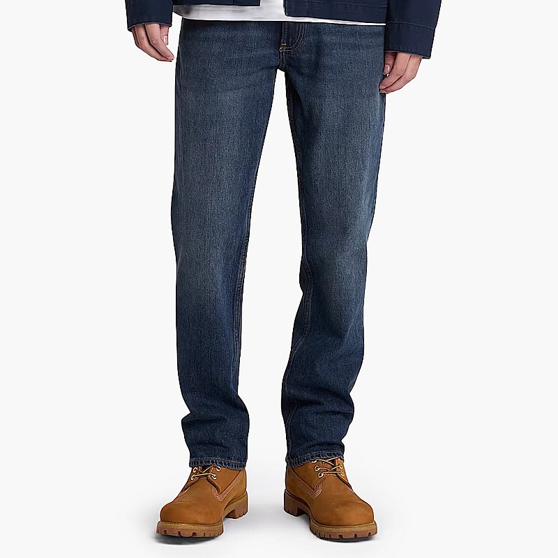 Ανδρικά Παντελόνια A6GM7 Σκούρο Μπλε Βαμβάκι Timberland