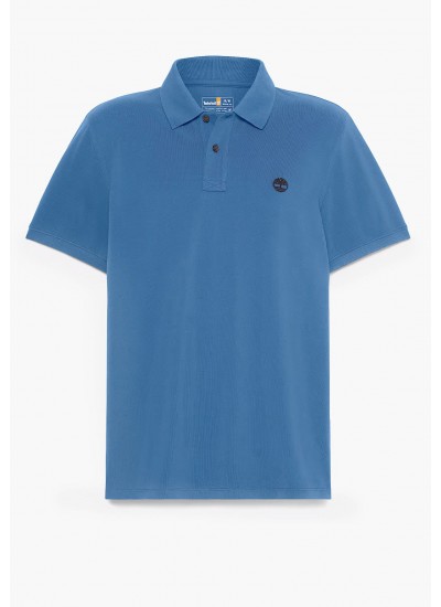 Ανδρικές Μπλούζες Polo.Str Σκούρο Μπλε Βαμβάκι La Martina