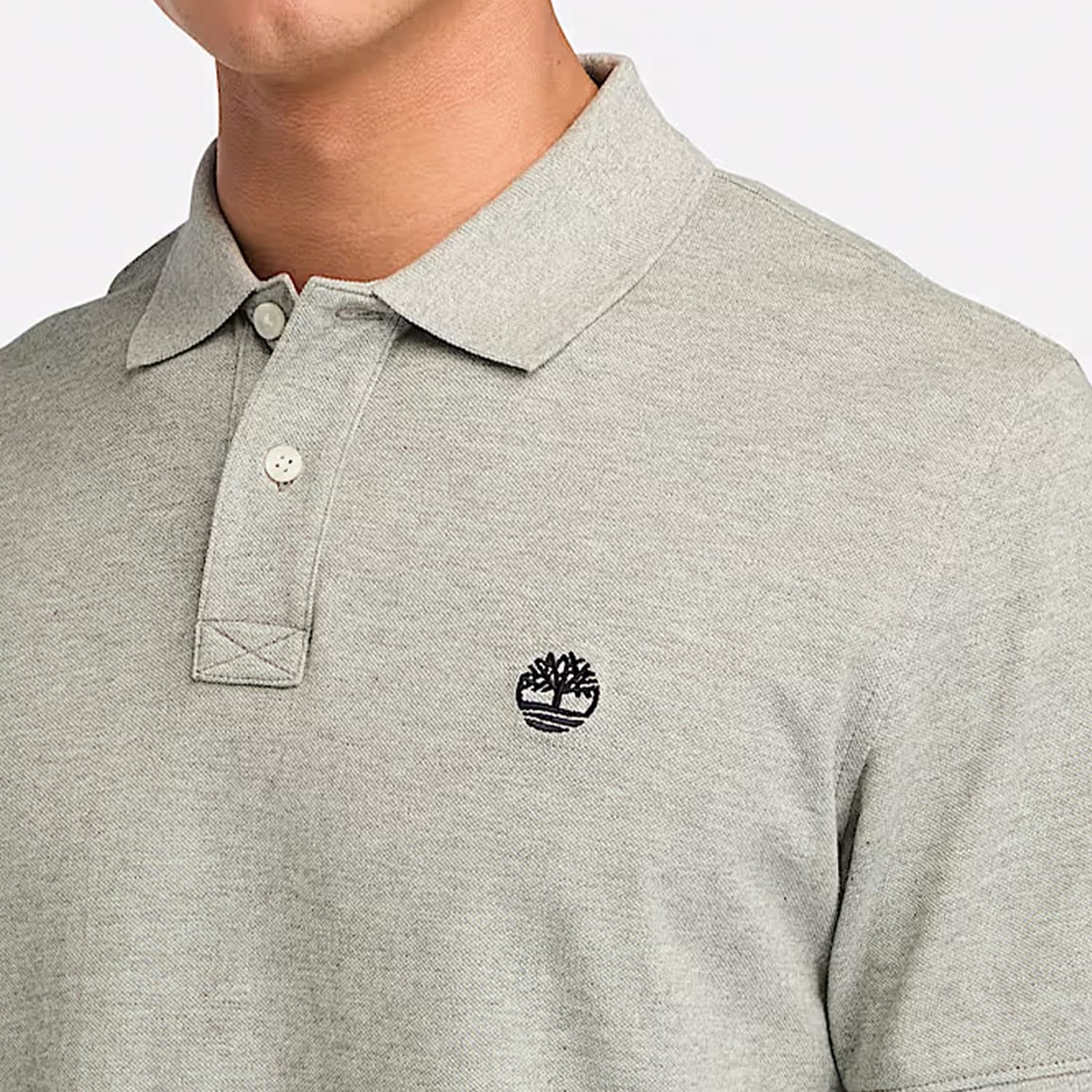 Men T-Shirts A6VDP Grey Cotton Timberland Men T-Shirts A6VDP Grey Cotton Timberland