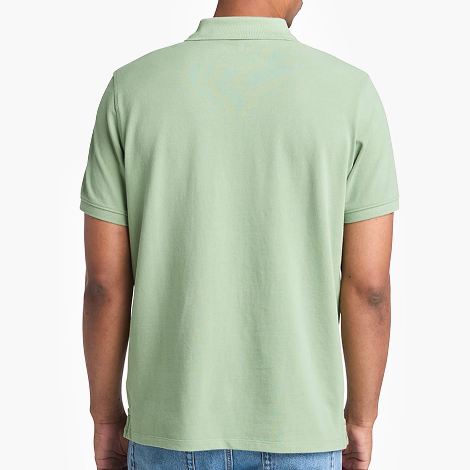 Men T-Shirts A6VDP Green Cotton Timberland Men T-Shirts A6VDP Green Cotton Timberland