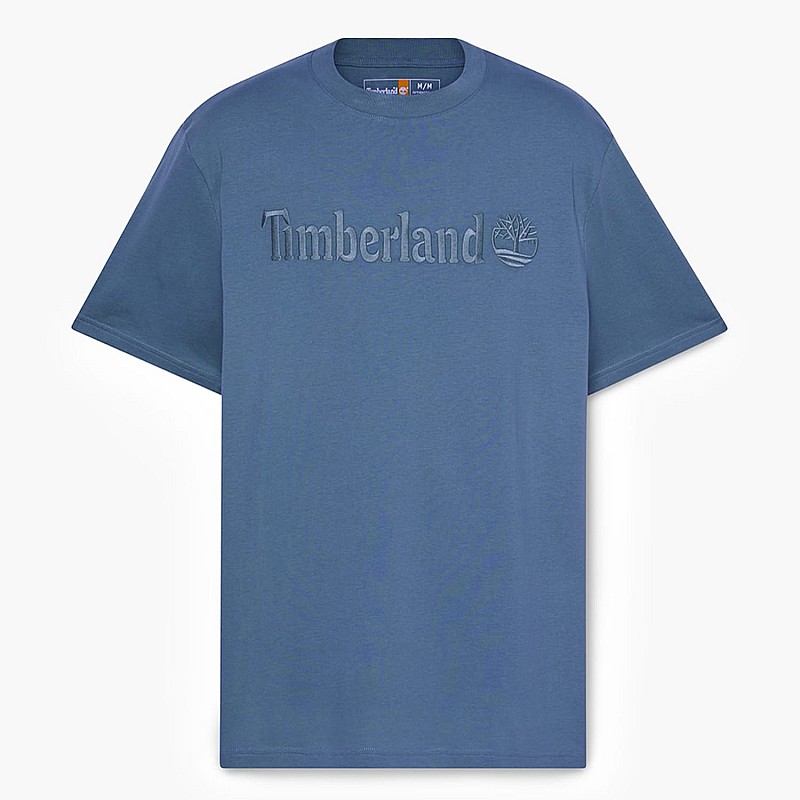 Ανδρικές Μπλούζες A6VPE Μπλε Βαμβάκι Timberland