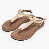 Mortoglou 75617 Women Flats Flats Mortoglou 75617-Beige