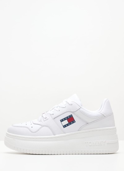 Γυναικείες Ζώνες Lg.Bombe Μπλε Δέρμα Tommy Hilfiger