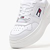 Women Casual Shoes Basket.Flatform White Leather Tommy Hilfiger Women Casual Shoes Basket.Flatform White Leather Tommy Hilfiger