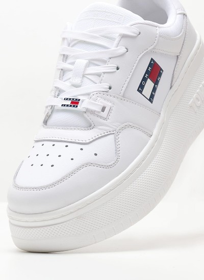 Γυναικείες Ζώνες Lg.Bombe Μπλε Δέρμα Tommy Hilfiger