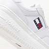 Women Casual Shoes Basket.Flatform White Leather Tommy Hilfiger Women Casual Shoes Basket.Flatform White Leather Tommy Hilfiger