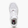 Women Casual Shoes Basket.Flatform White Leather Tommy Hilfiger Women Casual Shoes Basket.Flatform White Leather Tommy Hilfiger