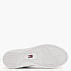 Women Casual Shoes Basket.Flatform White Leather Tommy Hilfiger Women Casual Shoes Basket.Flatform White Leather Tommy Hilfiger