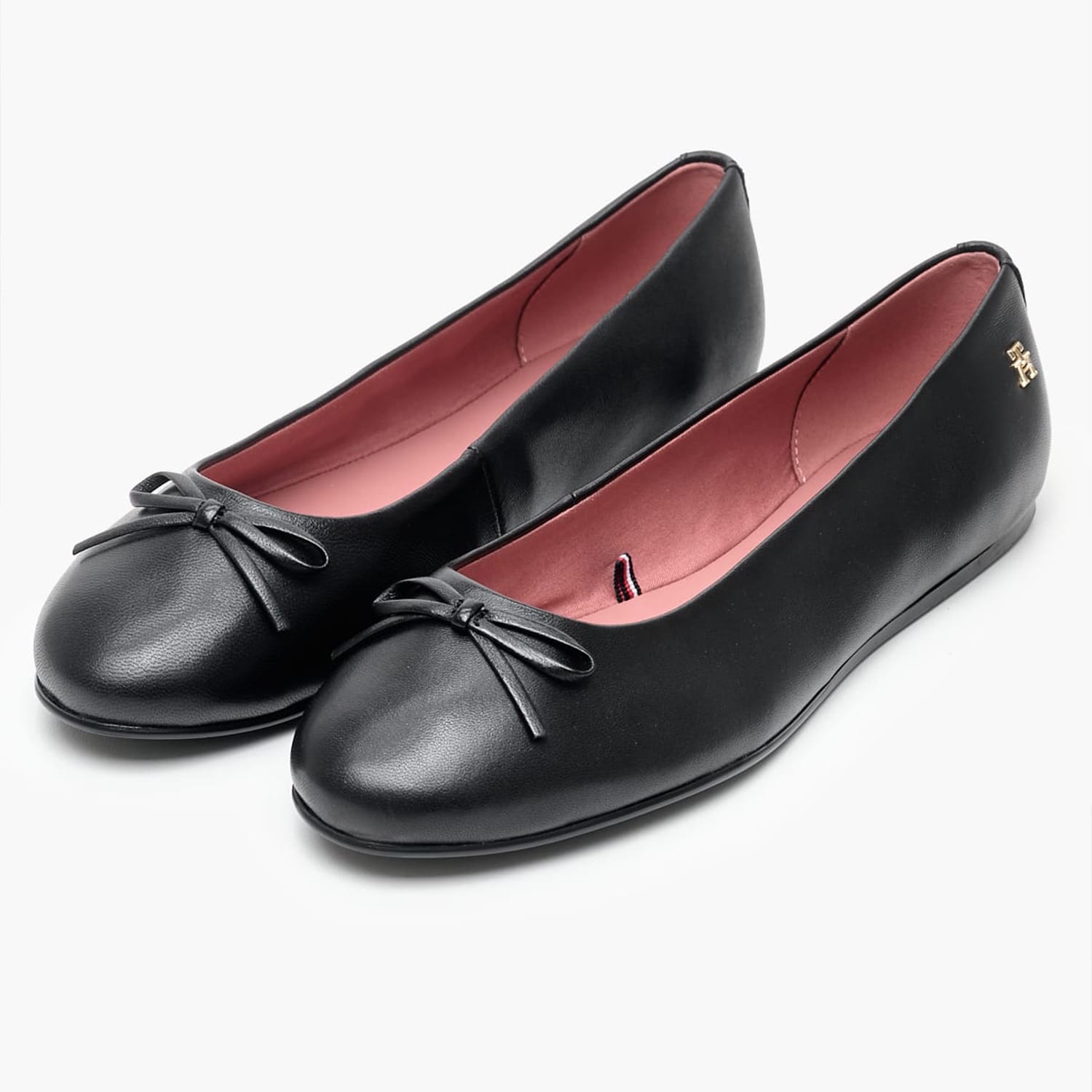 Γυναικείες Μπαλαρίνες Bow.Ballerina Μαύρο Δέρμα Tommy Hilfiger Γυναικείες Μπαλαρίνες Bow.Ballerina Μαύρο Δέρμα Tommy Hilfiger