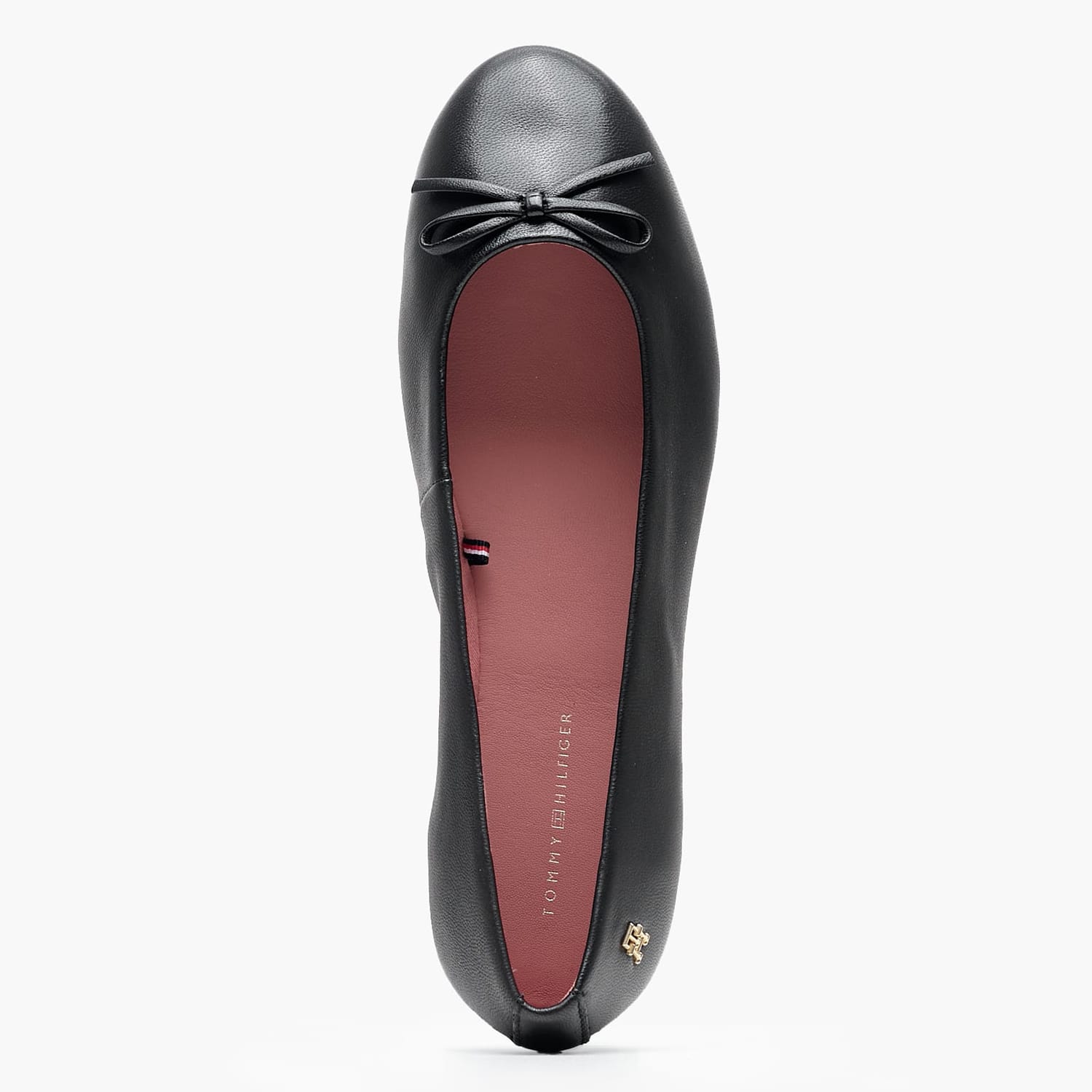 Γυναικείες Μπαλαρίνες Bow.Ballerina Μαύρο Δέρμα Tommy Hilfiger Γυναικείες Μπαλαρίνες Bow.Ballerina Μαύρο Δέρμα Tommy Hilfiger