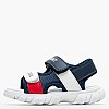 Kids Flip Flops & Sandals Bwr.Sandal Blue ECOleather-Fabric Tommy Hilfiger Kids Flip Flops & Sandals Bwr.Sandal Blue ECOleather-Fabric Tommy Hilfiger