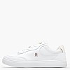 Γυναικεία Παπούτσια Casual Chic.Court Άσπρο Δέρμα Tommy Hilfiger Γυναικεία Παπούτσια Casual Chic.Court Άσπρο Δέρμα Tommy Hilfiger