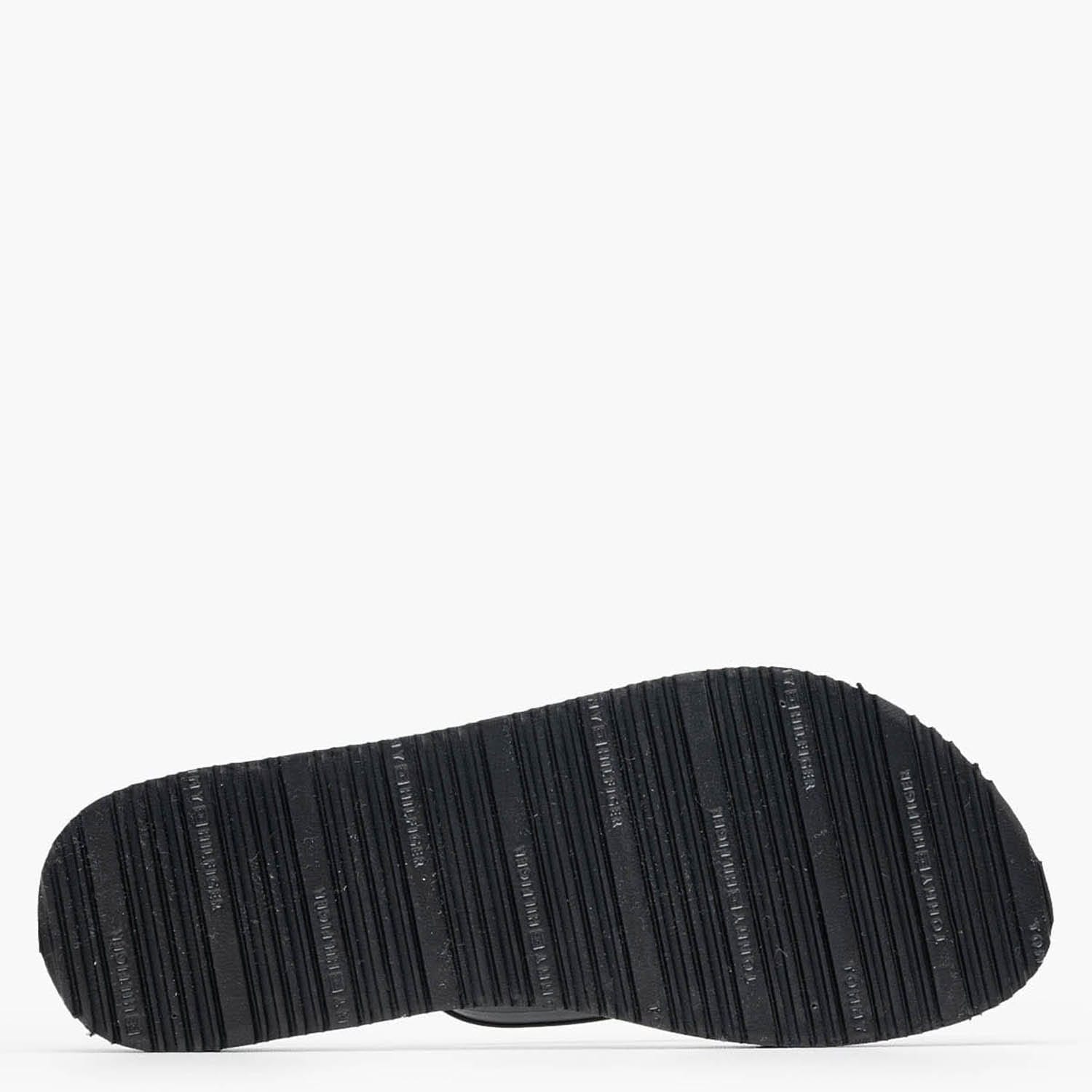 Γυναικείες Σαγιονάρες & Πέδιλα Chic.Sandal Μαύρο ECOleather Tommy Hilfiger Γυναικείες Σαγιονάρες & Πέδιλα Chic.Sandal Μαύρο ECOleather Tommy Hilfiger