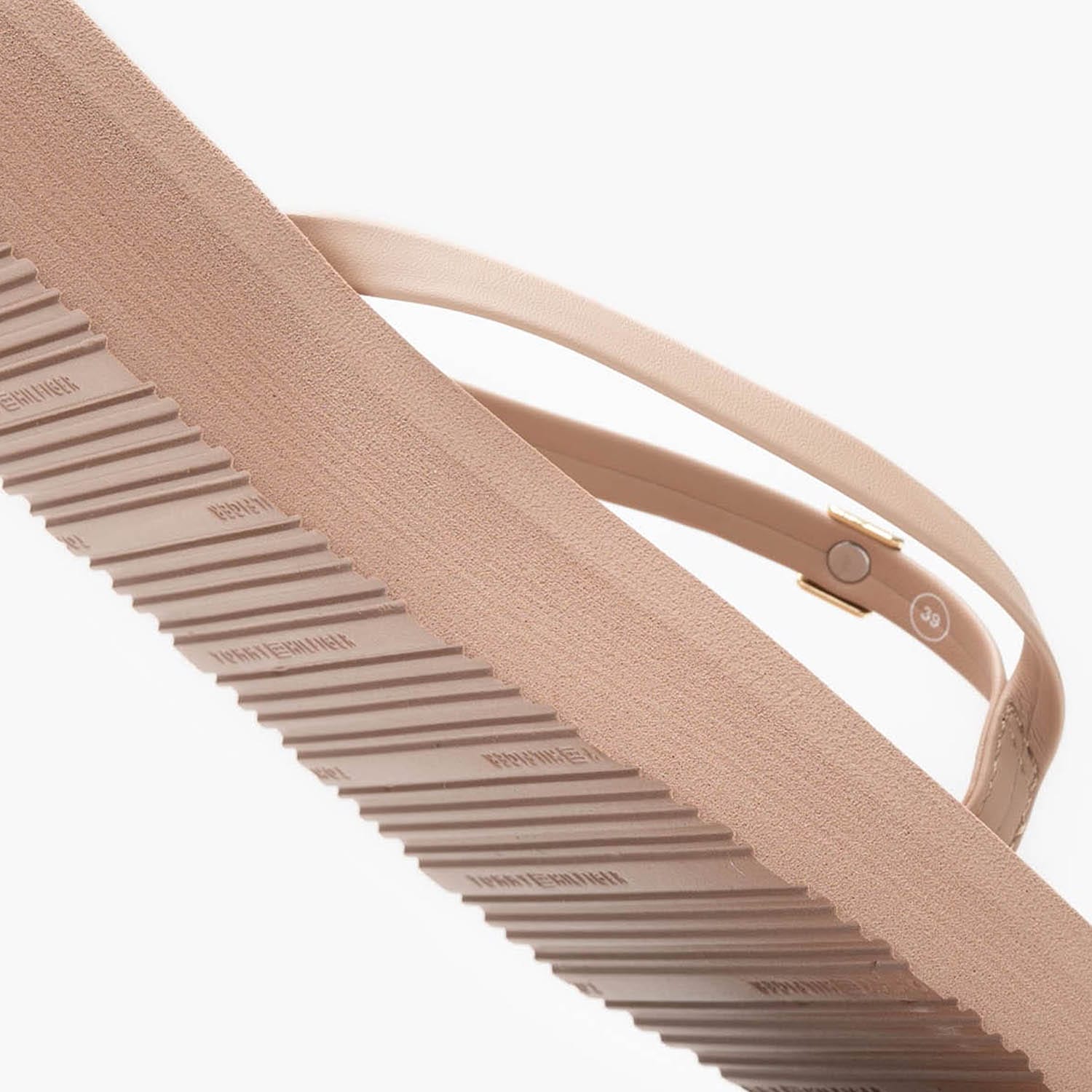 Γυναικείες Σαγιονάρες & Πέδιλα Chic.Sandal Nude ECOleather Tommy Hilfiger Γυναικείες Σαγιονάρες & Πέδιλα Chic.Sandal Nude ECOleather Tommy Hilfiger