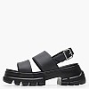 Women Sandals Chunky.City Black ECOleather Tommy Hilfiger Women Sandals Chunky.City Black ECOleather Tommy Hilfiger