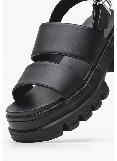 Γυναικείες Γόβες & Peeptoes Χαμηλές 2344.51618 Μαύρο Δέρμα Mortoglou