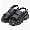 Women Sandals Chunky.City Black ECOleather Tommy Hilfiger Women Sandals Chunky.City Black ECOleather Tommy Hilfiger