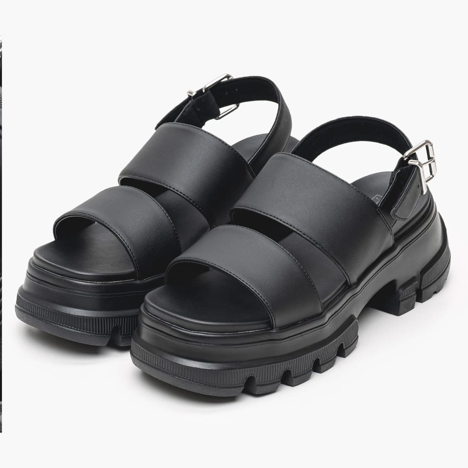 Women Sandals Chunky.City Black ECOleather Tommy Hilfiger Women Sandals Chunky.City Black ECOleather Tommy Hilfiger