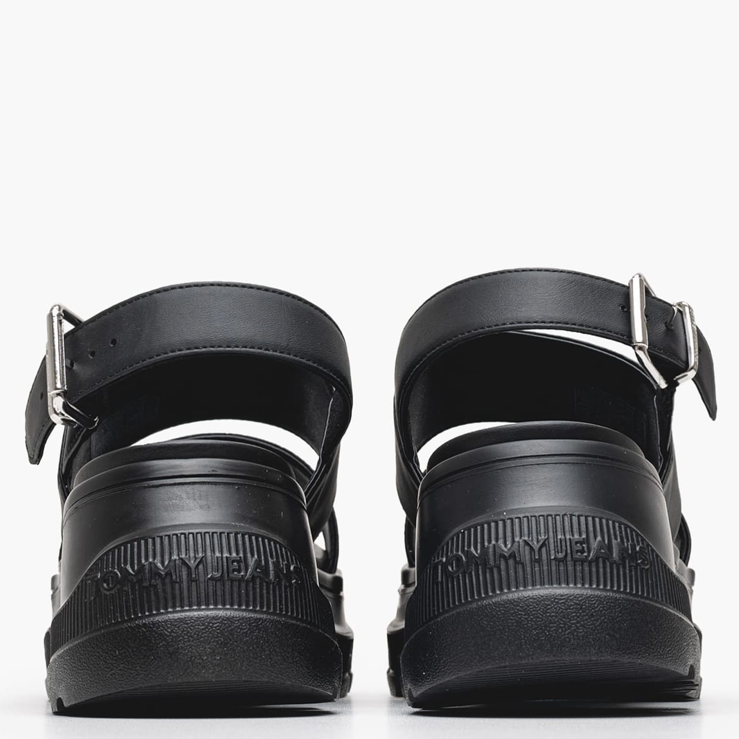 Women Sandals Chunky.City Black ECOleather Tommy Hilfiger Women Sandals Chunky.City Black ECOleather Tommy Hilfiger
