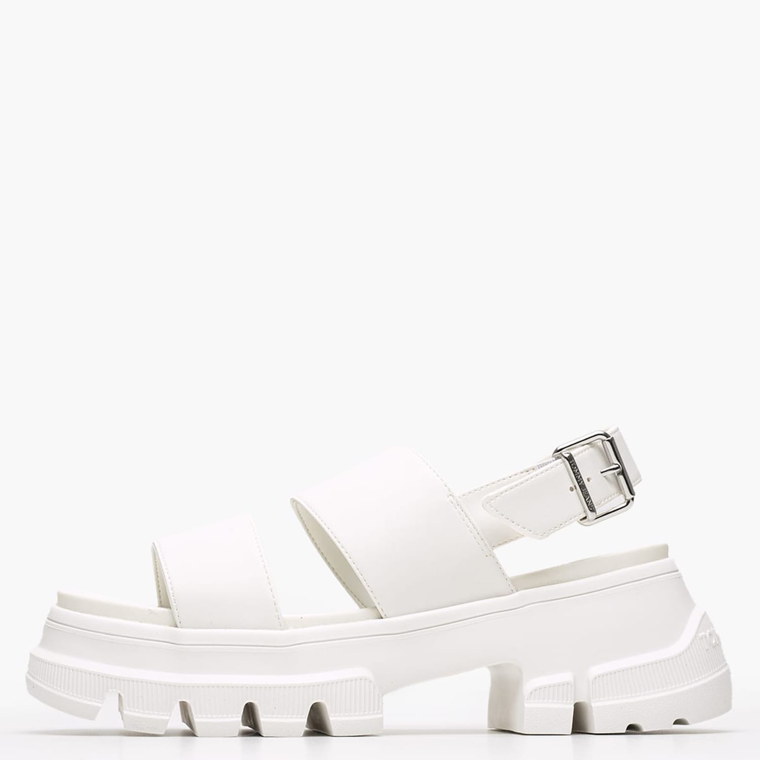 Γυναικεία Πέδιλα Chunky.City Άσπρο ECOleather Tommy Hilfiger