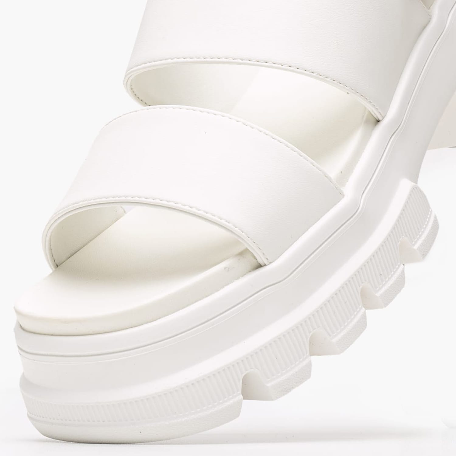 Γυναικεία Πέδιλα Chunky.City Άσπρο ECOleather Tommy Hilfiger