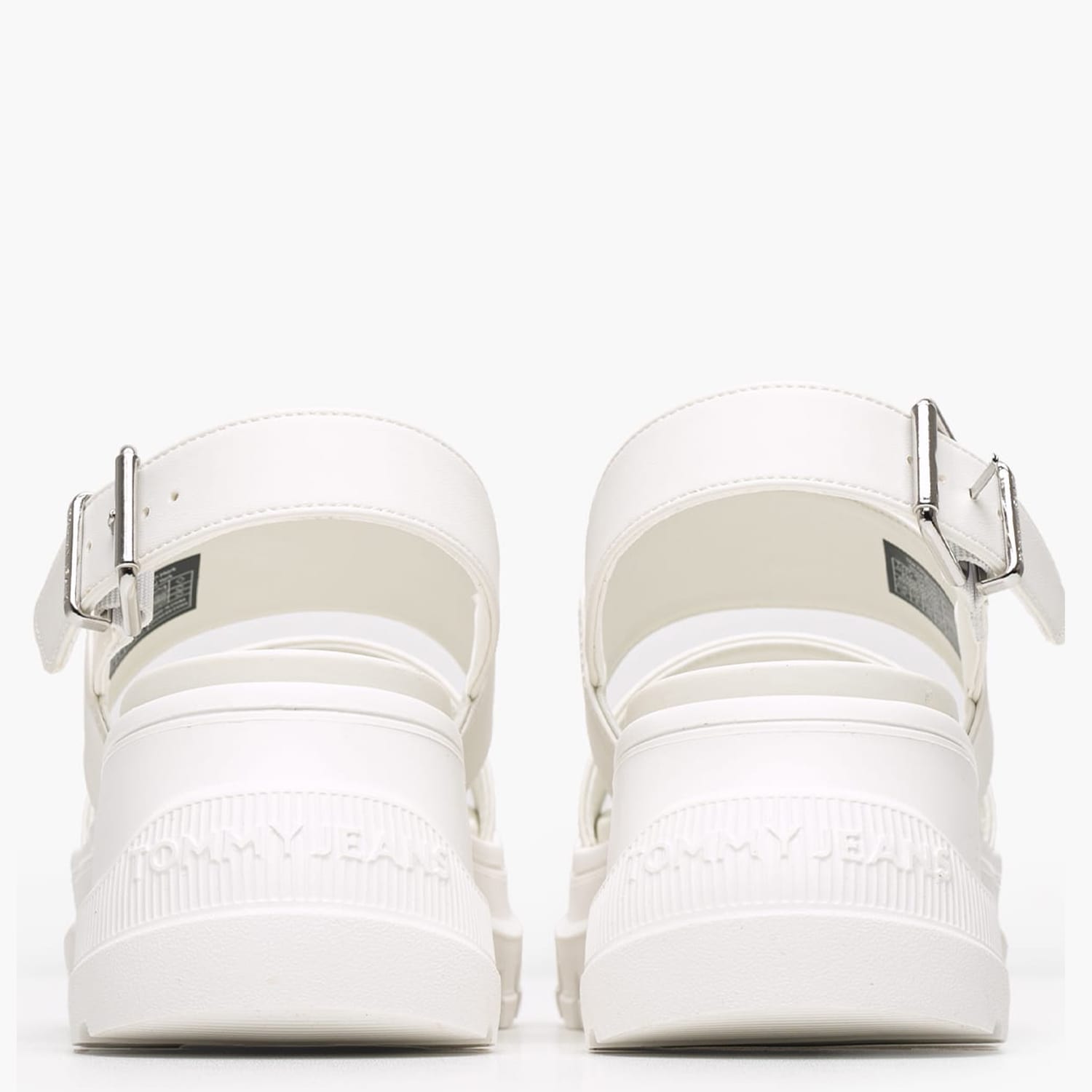 Γυναικεία Πέδιλα Chunky.City Άσπρο ECOleather Tommy Hilfiger