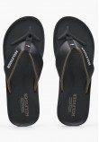 Ανδρικές Σαγιονάρες & Πέδιλα Comfort.Sandal Μαύρο ECOleather Tommy Hilfiger