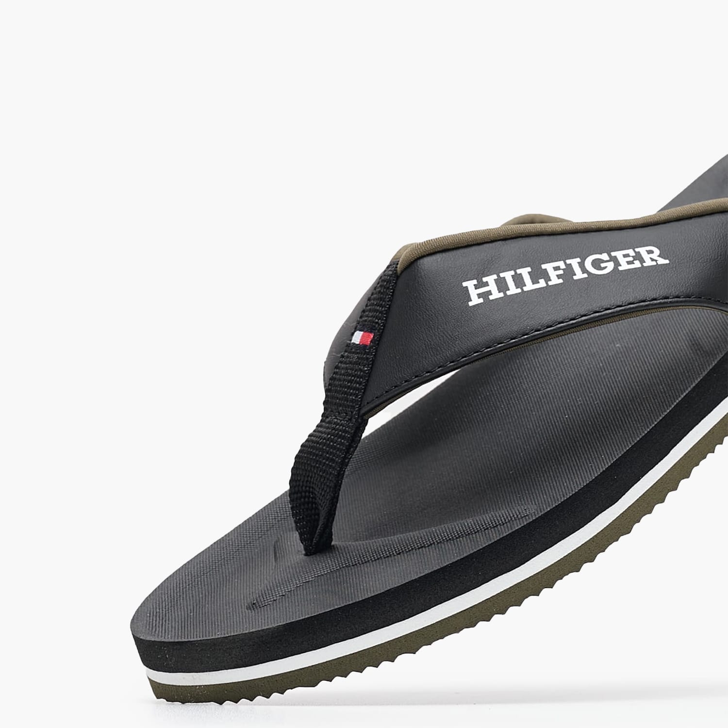 Ανδρικές Σαγιονάρες & Πέδιλα Comfort.Sandal Μαύρο ECOleather Tommy Hilfiger